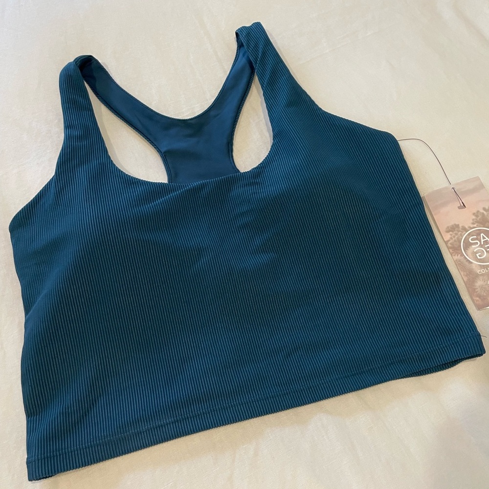Sage Collective Workout Top/Sports Bra🤸🏽‍♂️💙